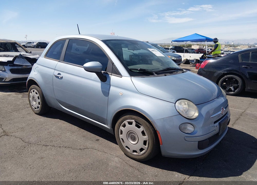 2013 FIAT 500 POP VIN: 3C3CFFARXDT560343