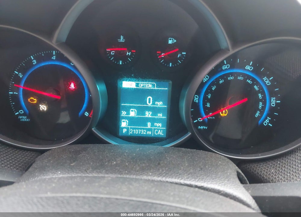 2016 CHEVROLET CRUZE LIMITED 1LT AUTO VIN: 1G1PE5SB6G7138969