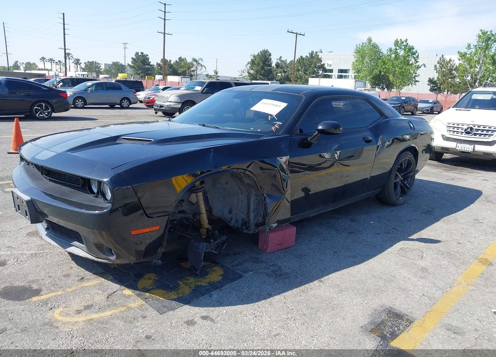 2016 DODGE CHALLENGER SXT VIN: 2C3CDZAG7GH301022
