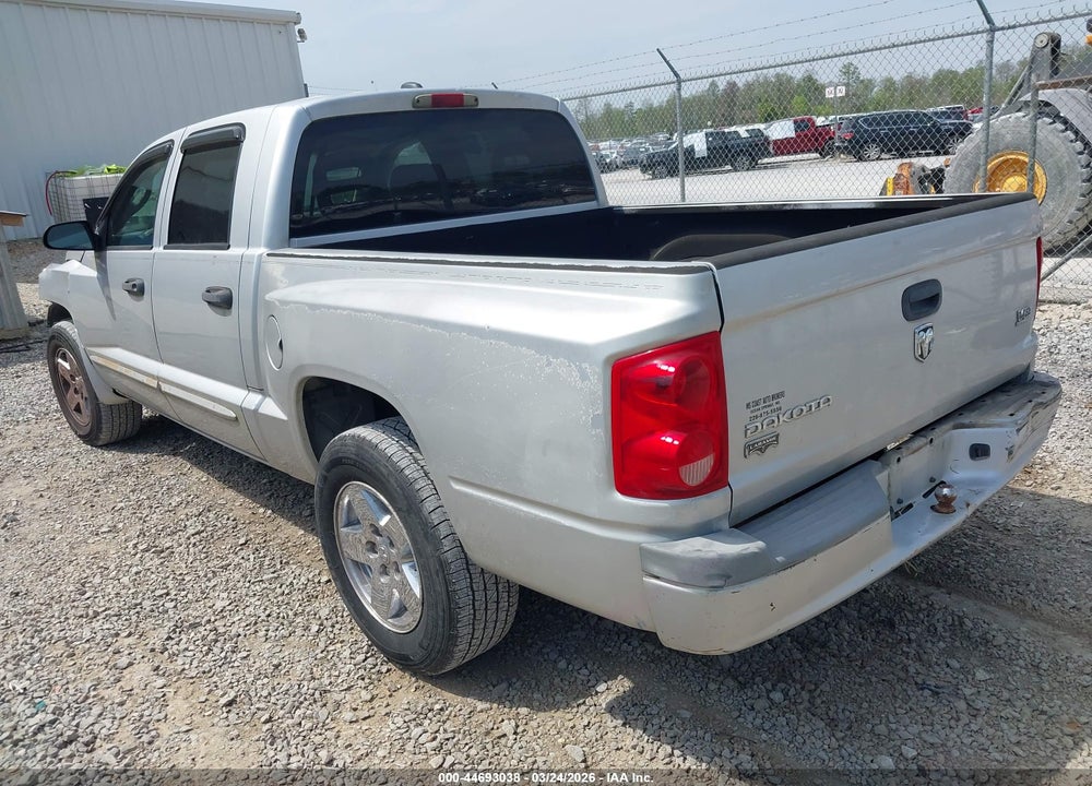 2005 DODGE DAKOTA LARAMIE VIN: 1D7HE58N95S138218
