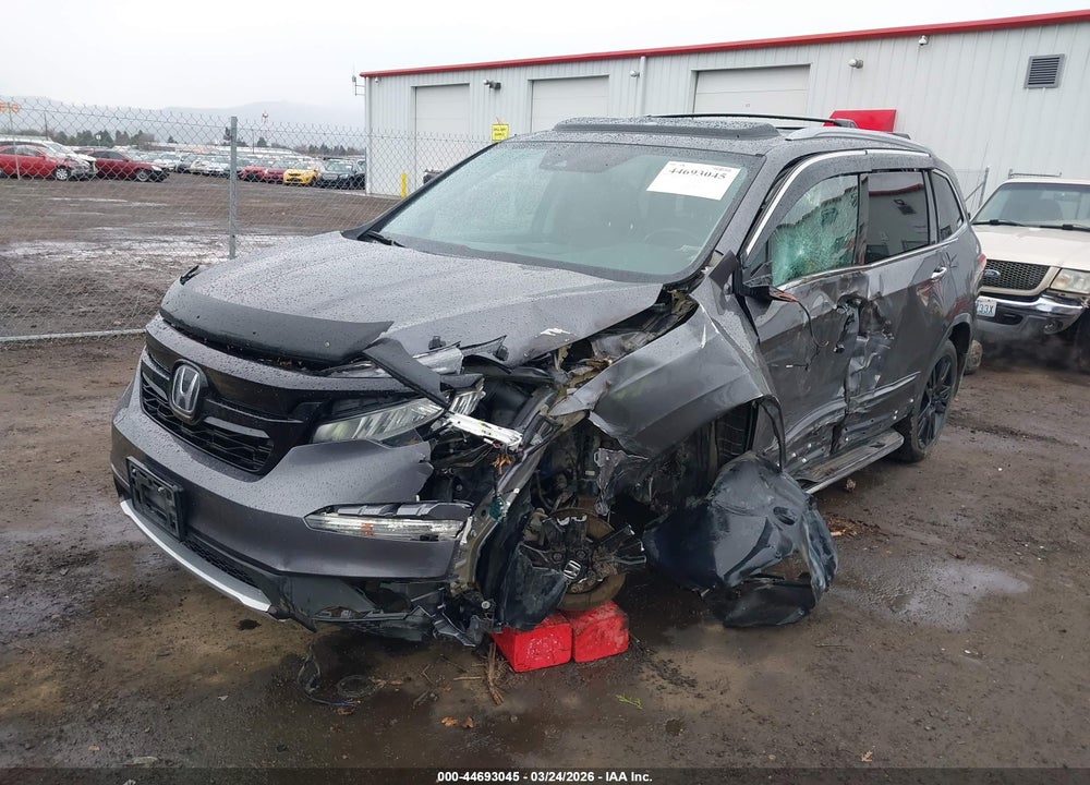 2019 HONDA PILOT ELITE VIN: 5FNYF6H06KB001747
