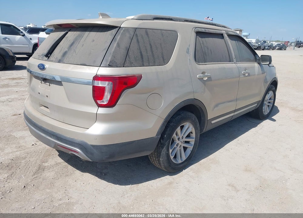 2017 FORD EXPLORER XLT VIN: 1FM5K7D82HGA58795