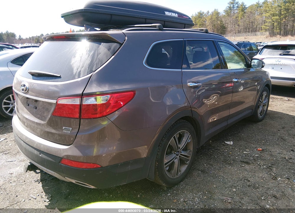 2014 HYUNDAI SANTA FE GLS VIN: KM8SRDHF6EU087977
