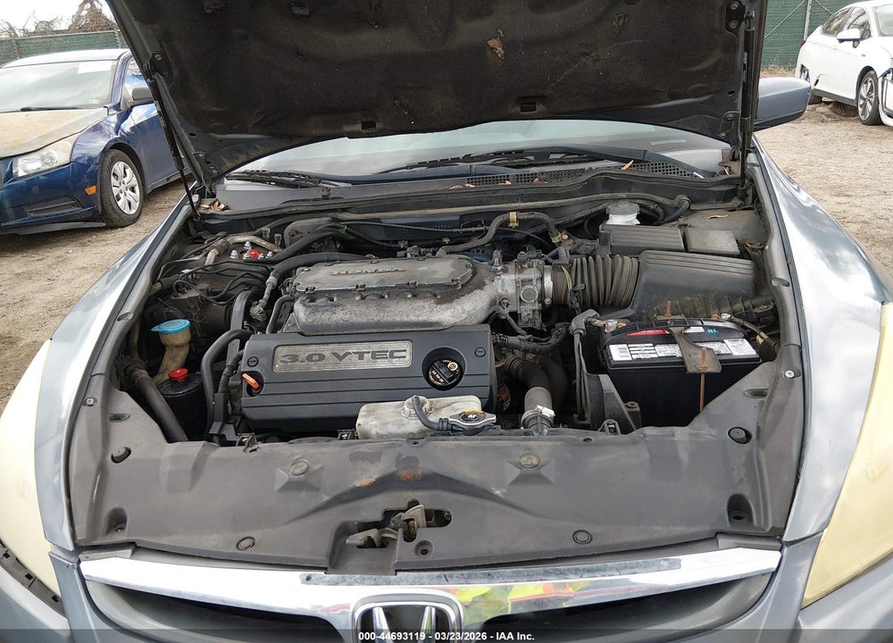 2007 HONDA ACCORD 3.0 SE VIN: 1HGCM66407A096524