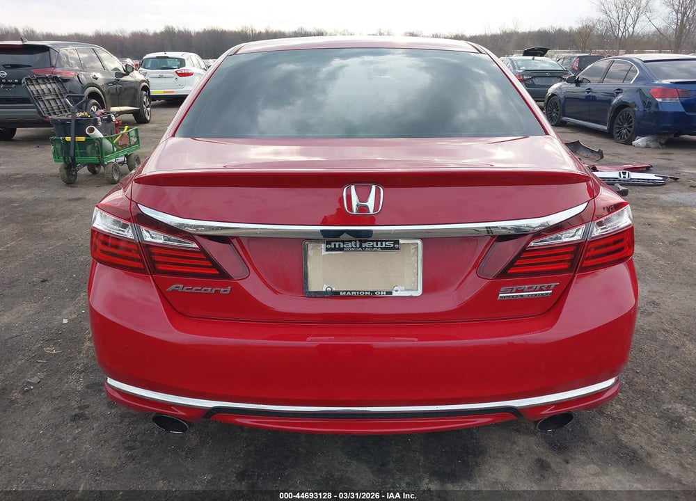 2017 HONDA ACCORD SPORT SE VIN: 1HGCR2F10HA008234
