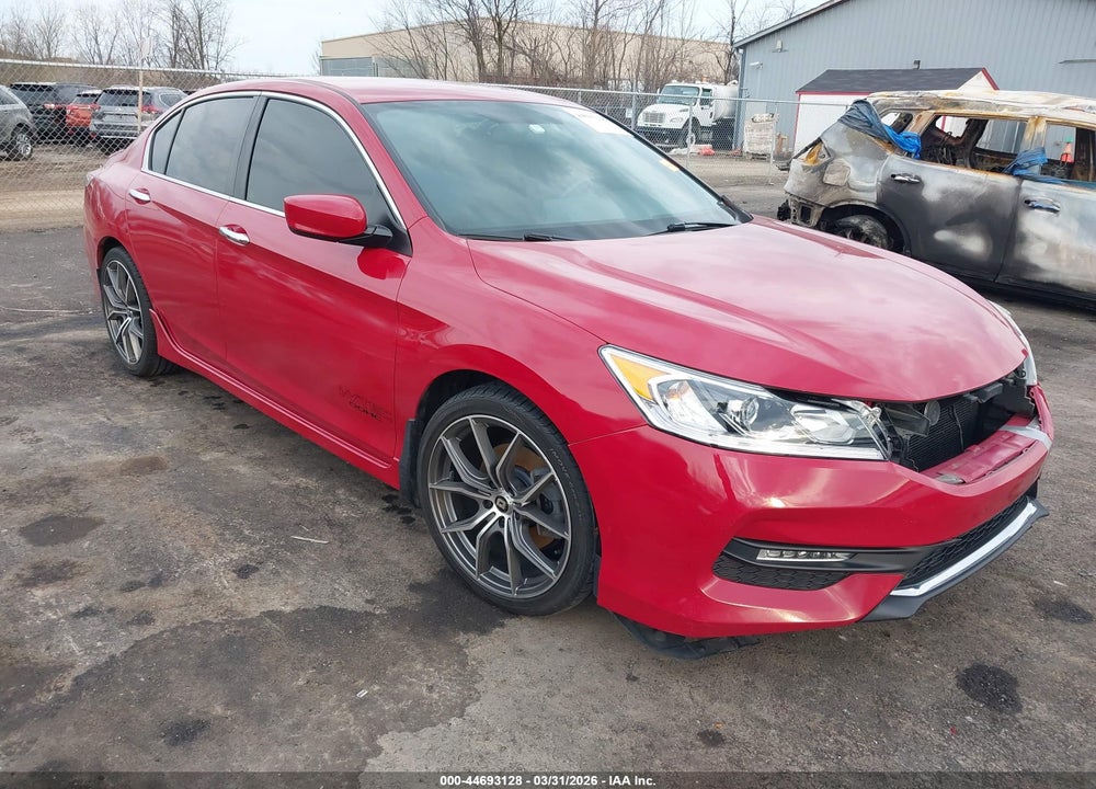 2017 HONDA ACCORD SPORT SE VIN: 1HGCR2F10HA008234