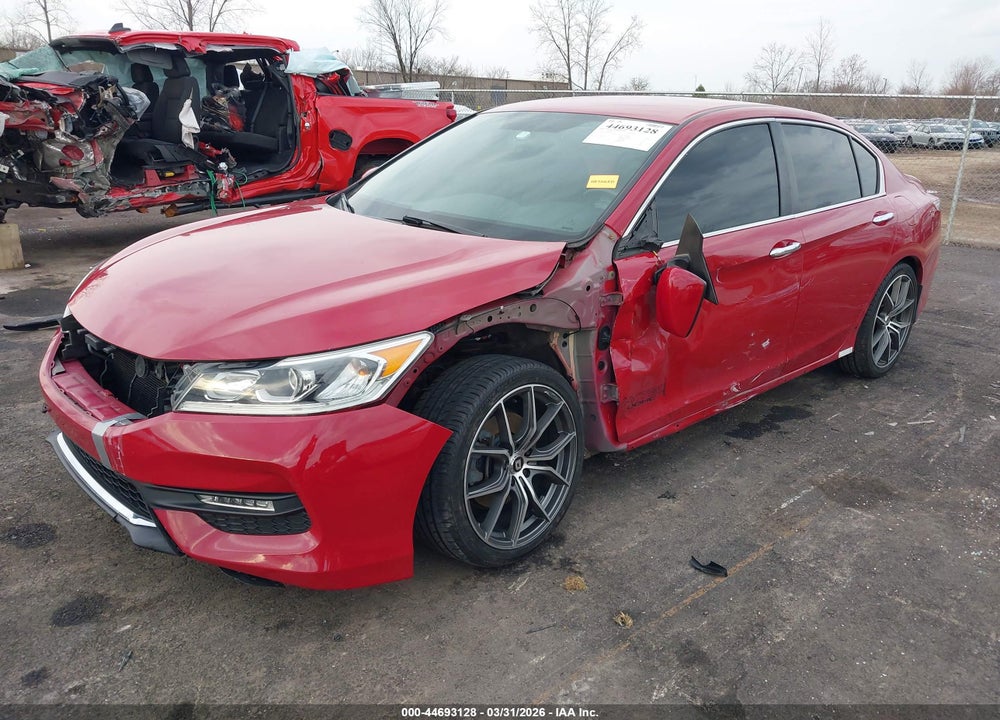 2017 HONDA ACCORD SPORT SE VIN: 1HGCR2F10HA008234