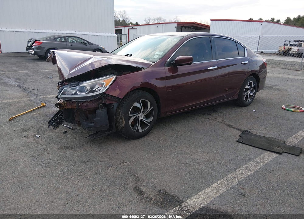 2017 HONDA ACCORD LX VIN: 1HGCR2F34HA290086