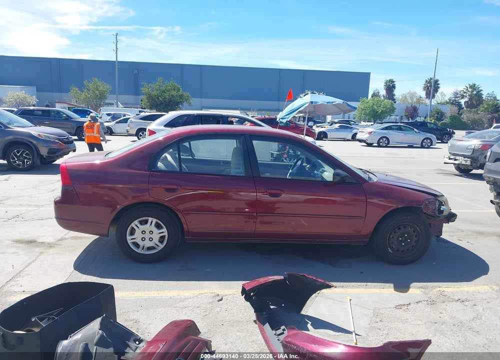 2002 HONDA CIVIC LX VIN: 2HGES16512H552437