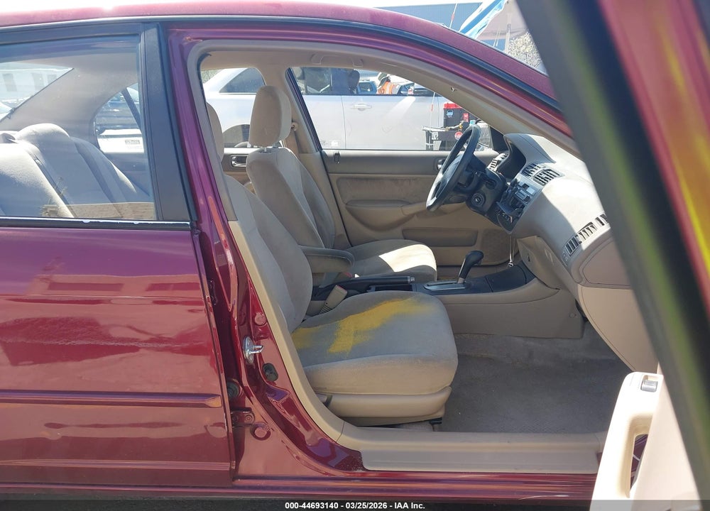 2002 HONDA CIVIC LX VIN: 2HGES16512H552437