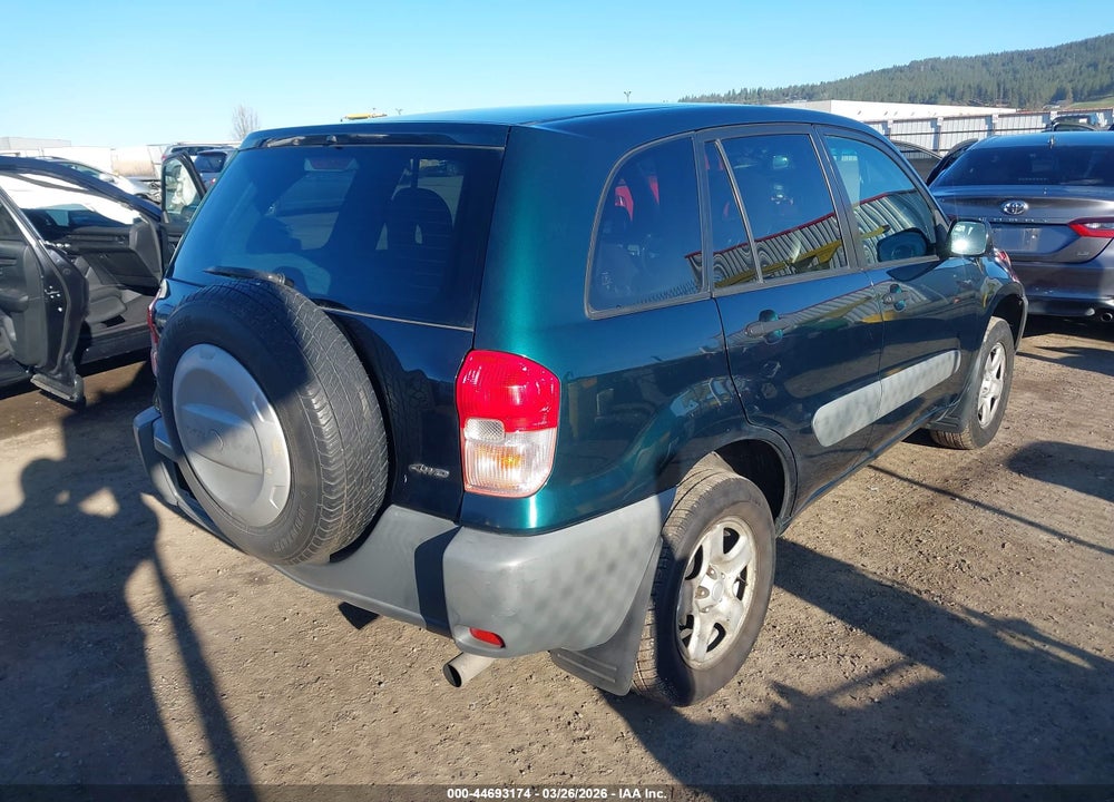 2001 TOYOTA RAV4 VIN: JTEHH20V110114198