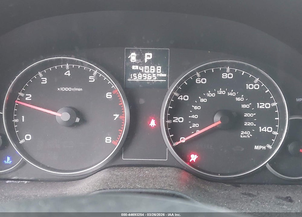 2013 SUBARU OUTBACK 2.5I PREMIUM VIN: 4S4BRBCC9D3254211