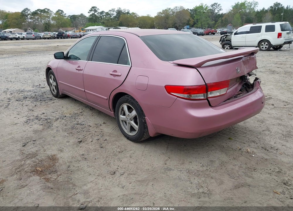 2003 HONDA ACCORD 2.4 EX VIN: JHMCM56643C003804