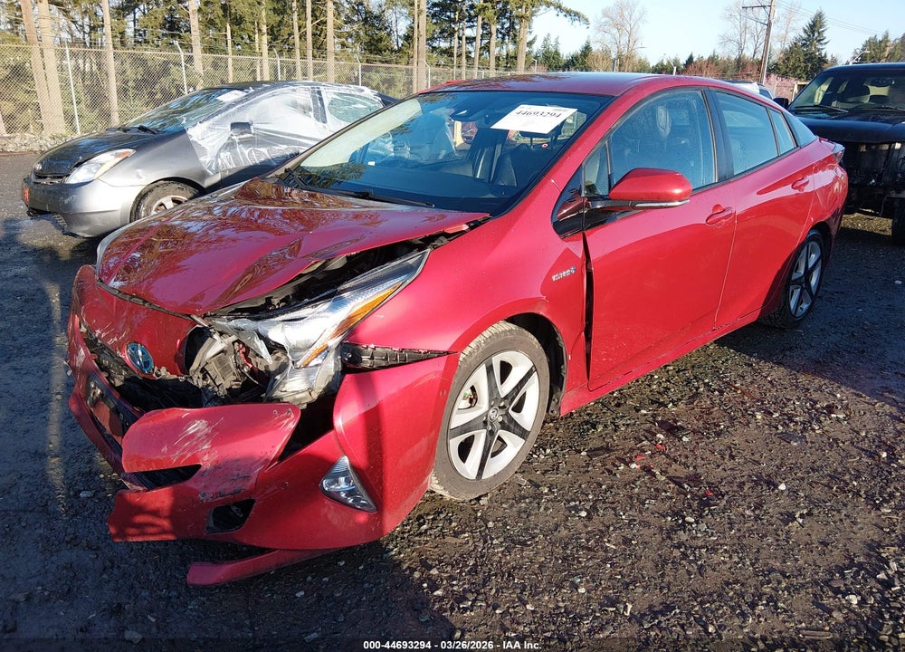 2018 TOYOTA PRIUS FOUR TOURING VIN: JTDKARFU4J3547406