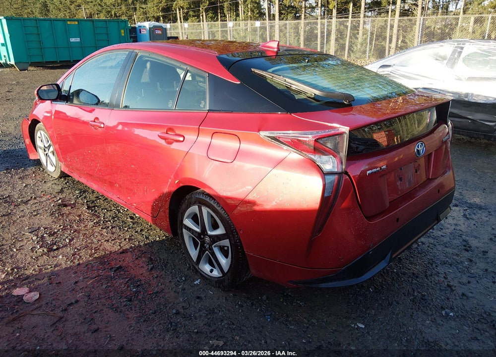 2018 TOYOTA PRIUS FOUR TOURING VIN: JTDKARFU4J3547406