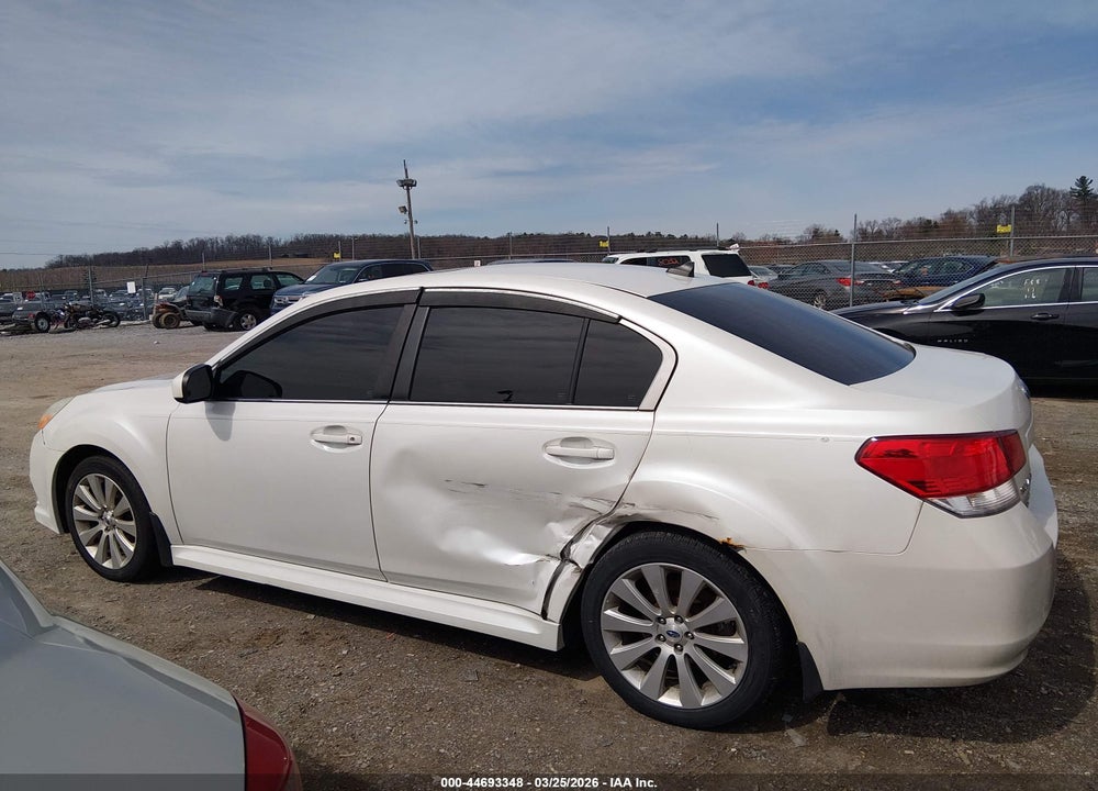 2012 SUBARU LEGACY 2.5I LIMITED VIN: 4S3BMBL68C3015406
