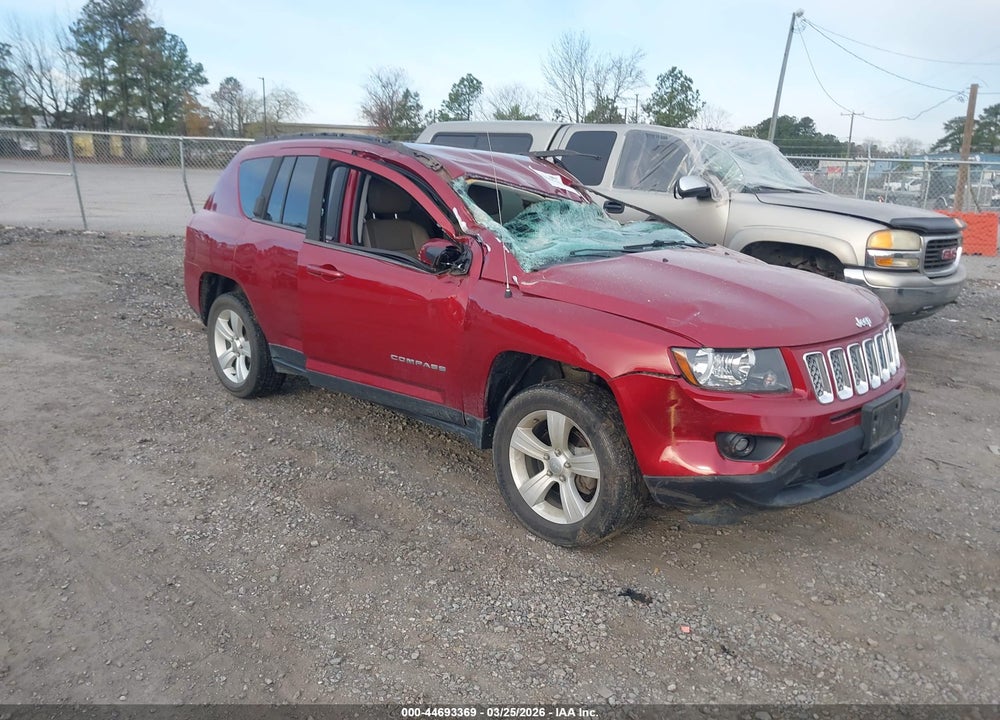 2014 JEEP COMPASS LATITUDE VIN: 1C4NJCEA6ED643314