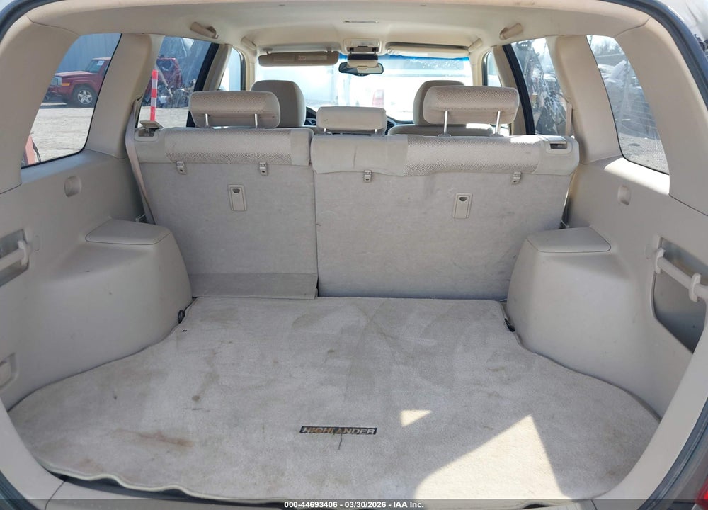 2001 TOYOTA HIGHLANDER VIN: JTEGD21A310019502
