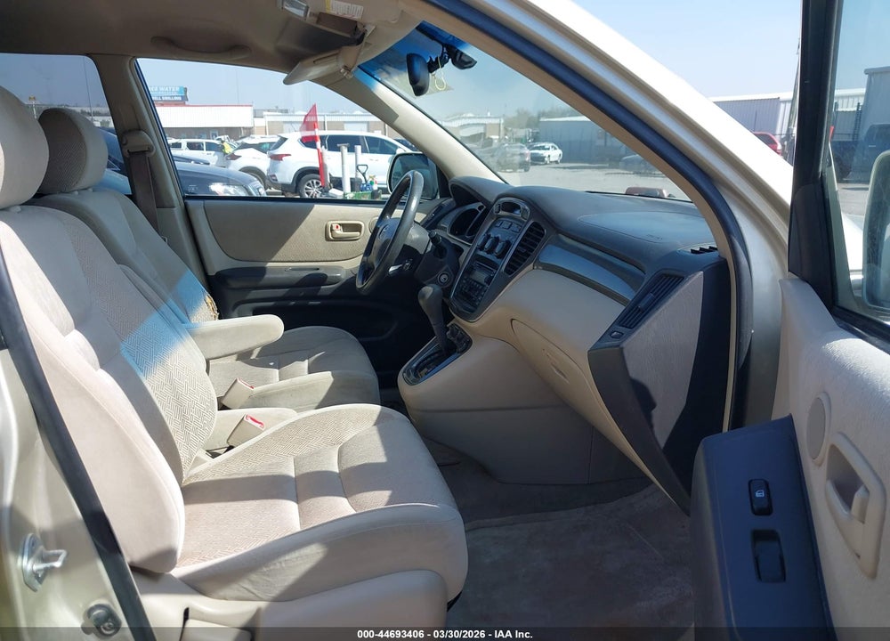 2001 TOYOTA HIGHLANDER VIN: JTEGD21A310019502