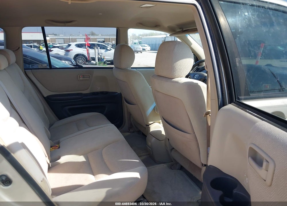 2001 TOYOTA HIGHLANDER VIN: JTEGD21A310019502