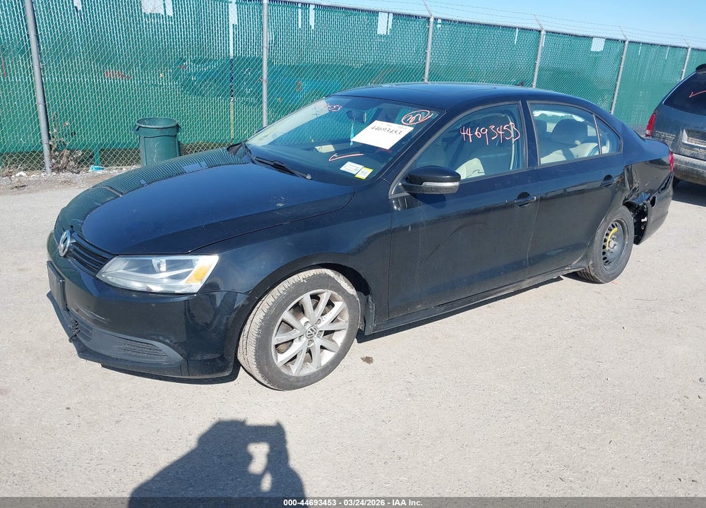 2012 VOLKSWAGEN JETTA 2.5L SE VIN: 3VWDP7AJ3CM470552