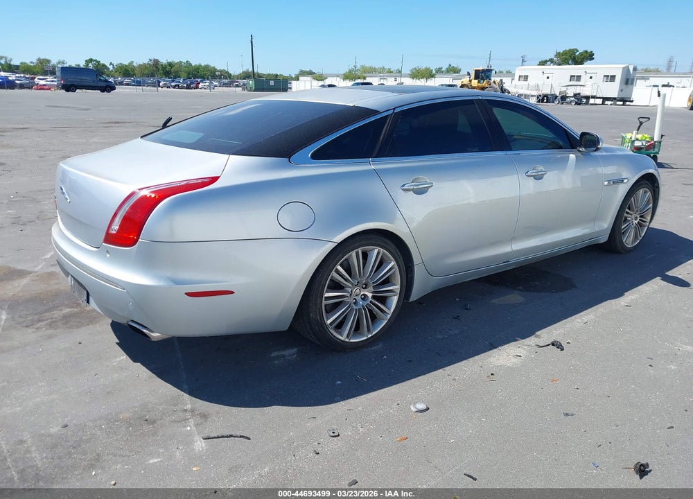 2011 JAGUAR XJ XJL SUPERCHARGED VIN: SAJWA2GE1BMV01996