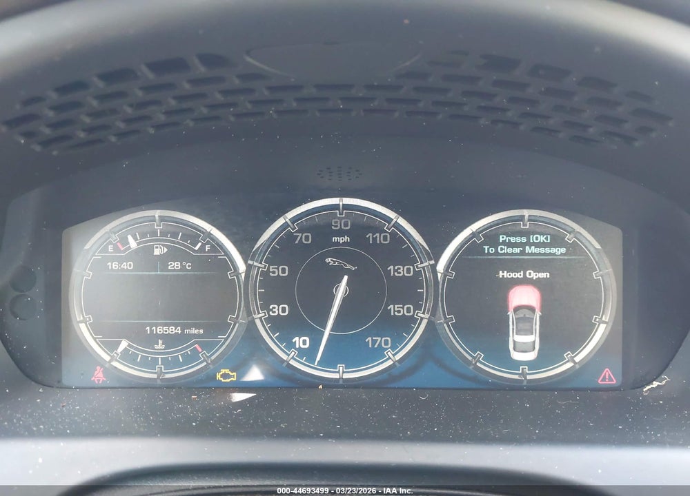 2011 JAGUAR XJ XJL SUPERCHARGED VIN: SAJWA2GE1BMV01996