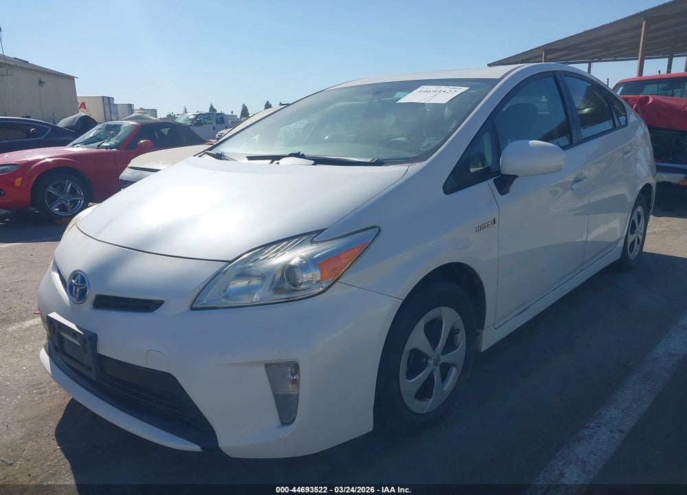 2013 TOYOTA PRIUS THREE VIN: JTDKN3DU3D5597226