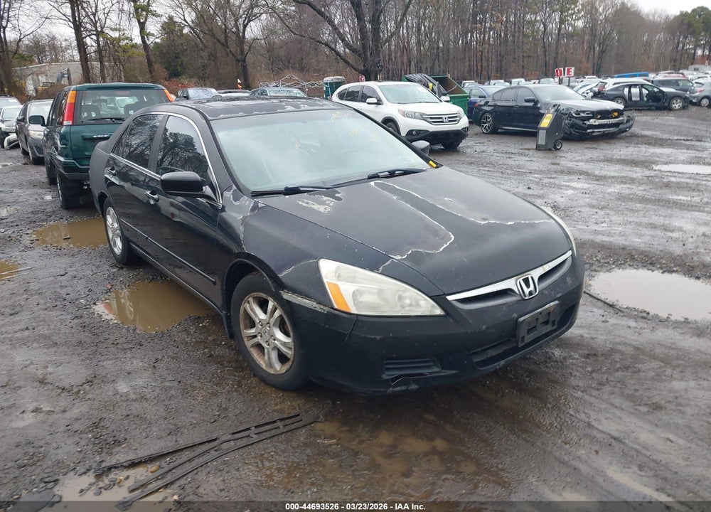 2007 HONDA ACCORD 2.4 EX VIN: 1HGCM56707A063575