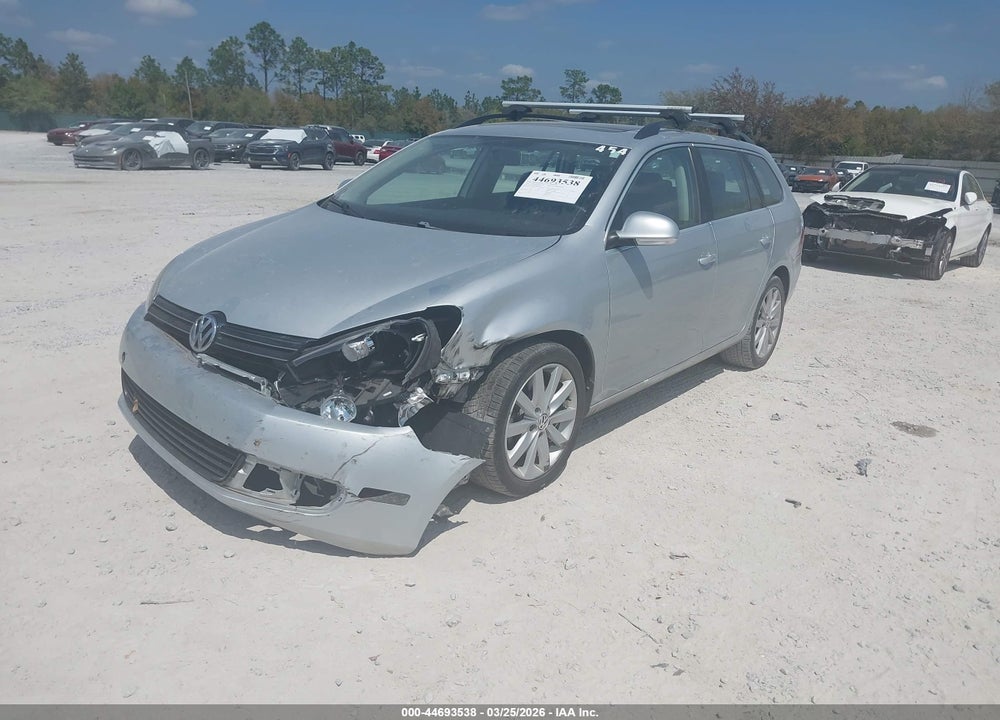 2013 VOLKSWAGEN JETTA SPORTWAGEN 2.0L TDI VIN: 3VWPL7AJ5DM672528