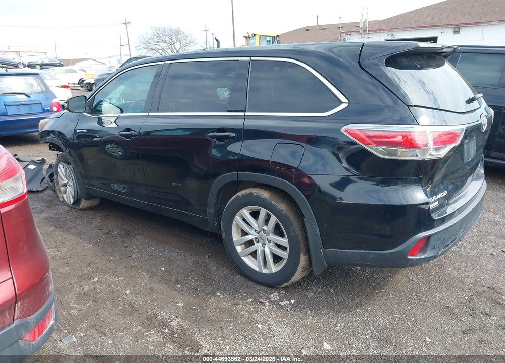 2015 TOYOTA HIGHLANDER LE V6 VIN: 5TDBKRFH0FS081625