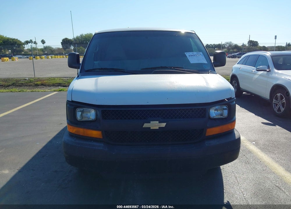 2012 CHEVROLET EXPRESS 1500 WORK VAN VIN: 1GCSGAFX9C1186179