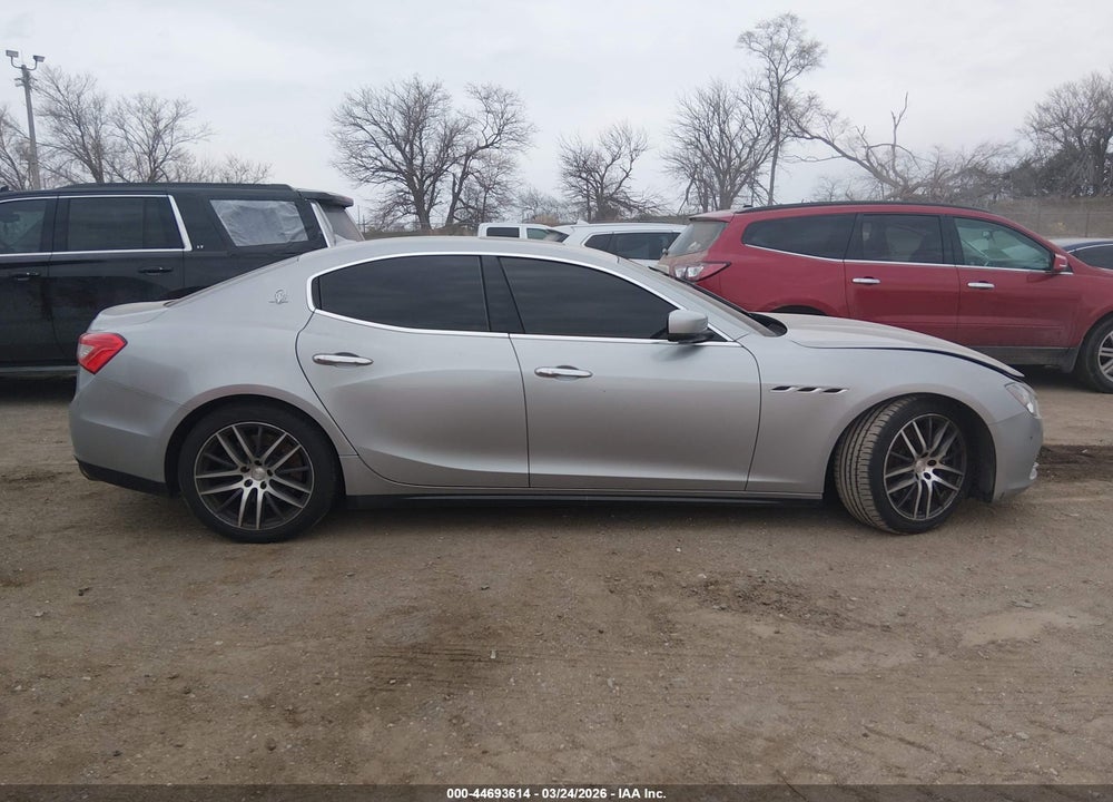 2014 MASERATI GHIBLI S Q4 VIN: ZAM57RTA2E1085964