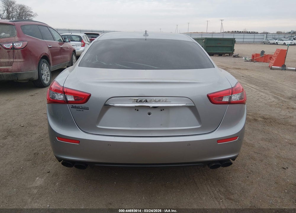 2014 MASERATI GHIBLI S Q4 VIN: ZAM57RTA2E1085964