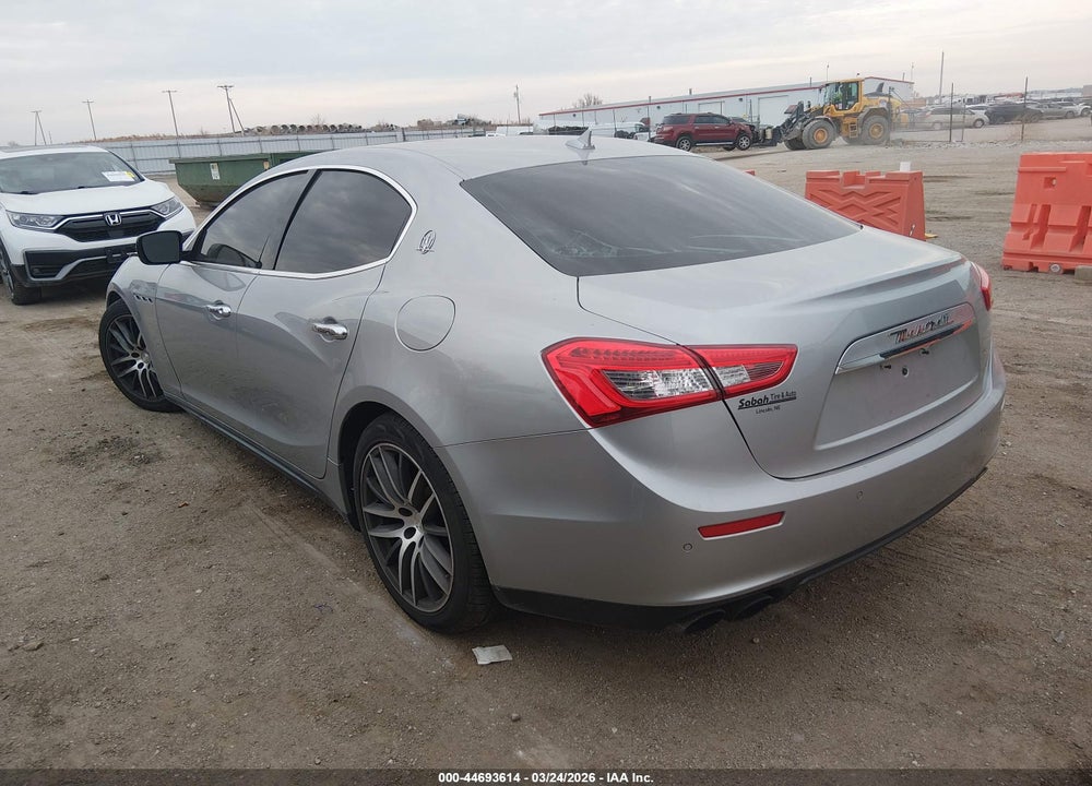 2014 MASERATI GHIBLI S Q4 VIN: ZAM57RTA2E1085964
