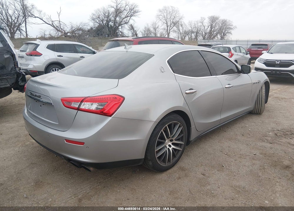 2014 MASERATI GHIBLI S Q4 VIN: ZAM57RTA2E1085964