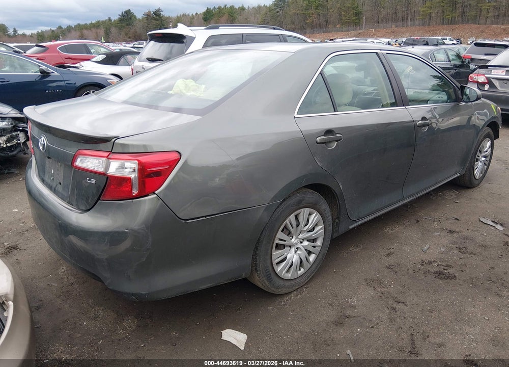 2012 TOYOTA CAMRY LE VIN: 4T4BF1FK4CR227812