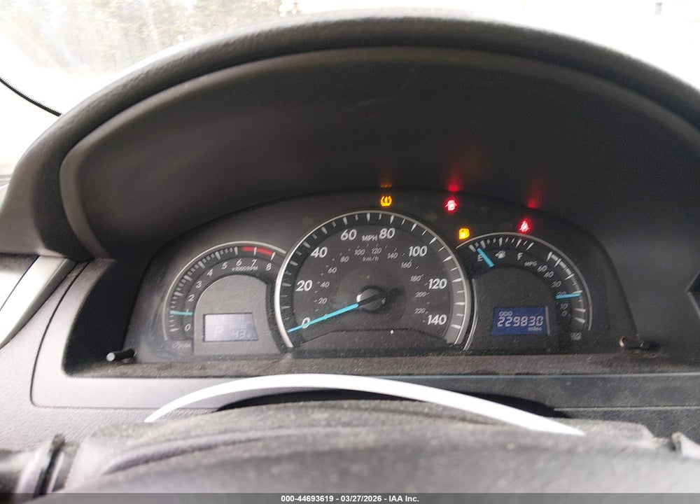 2012 TOYOTA CAMRY LE VIN: 4T4BF1FK4CR227812