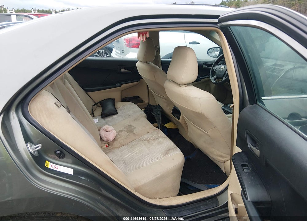2012 TOYOTA CAMRY LE VIN: 4T4BF1FK4CR227812