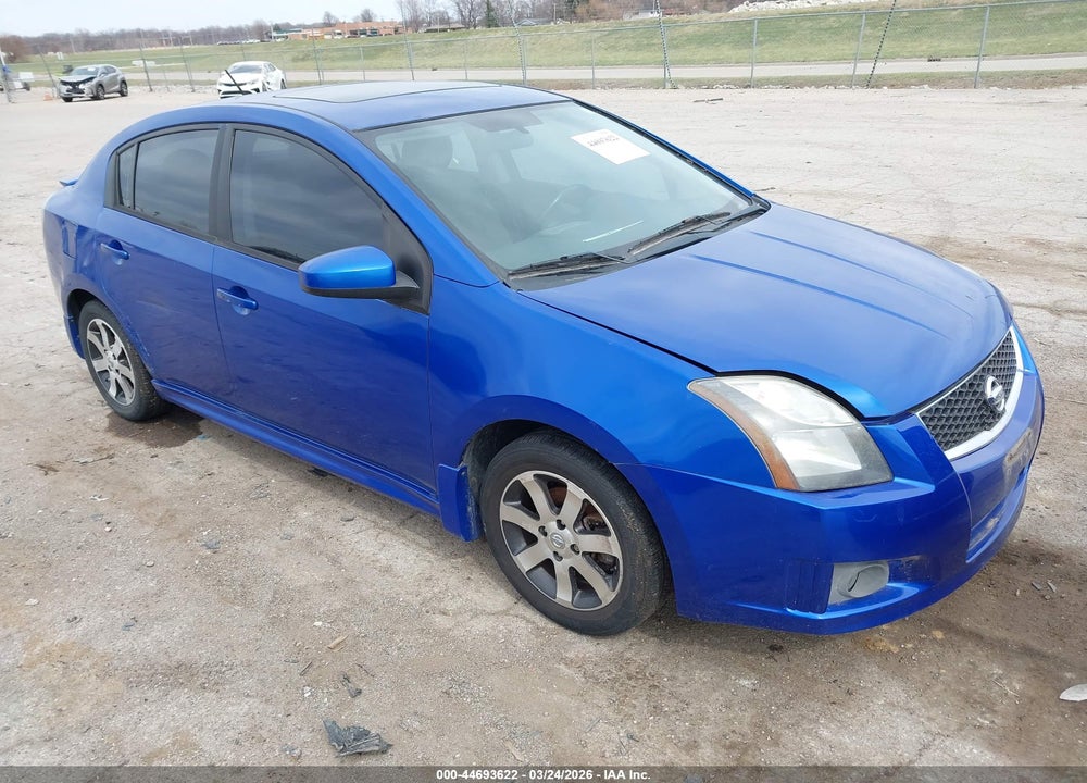 2012 NISSAN SENTRA 2.0 SR VIN: 3N1AB6APXCL730912