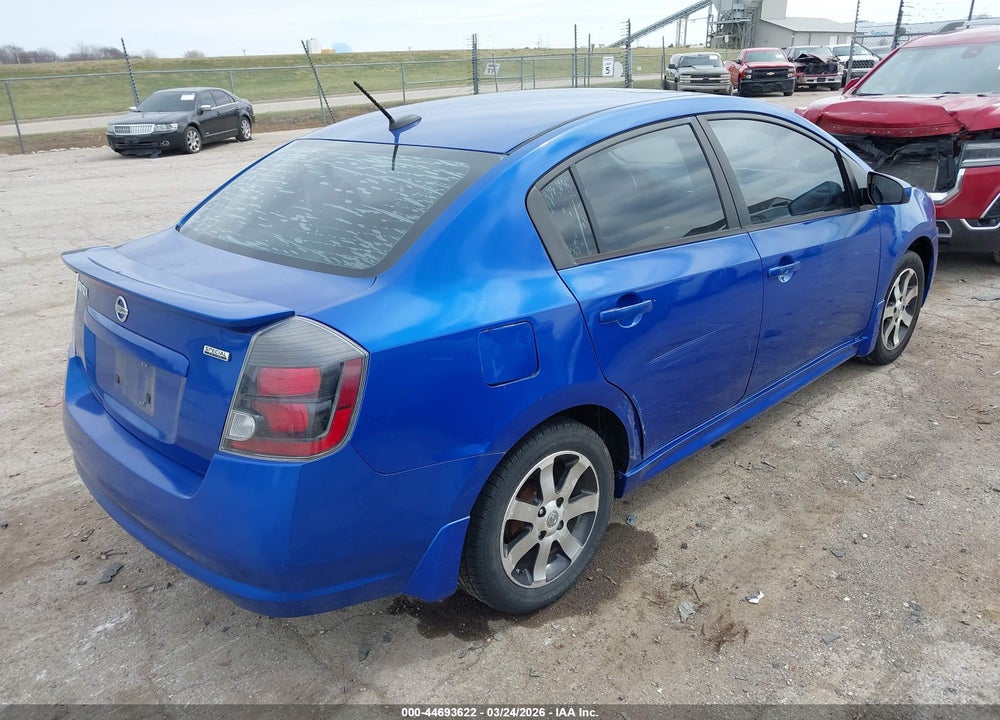 2012 NISSAN SENTRA 2.0 SR VIN: 3N1AB6APXCL730912