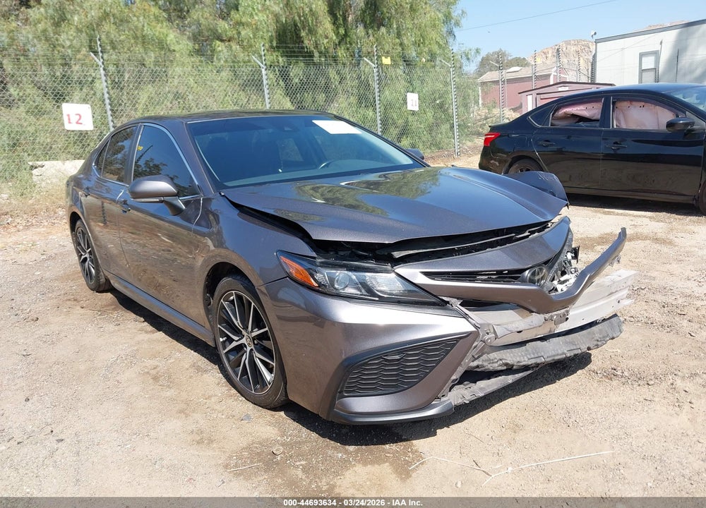 2022 TOYOTA CAMRY SE VIN: 4T1G11AK2NU634620