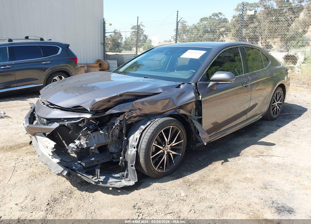 2022 TOYOTA CAMRY SE VIN: 4T1G11AK2NU634620