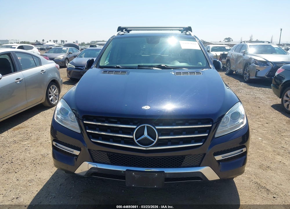 2012 MERCEDES-BENZ ML 350 BLUETEC 4MATIC VIN: 4JGDA2EB0CA050993