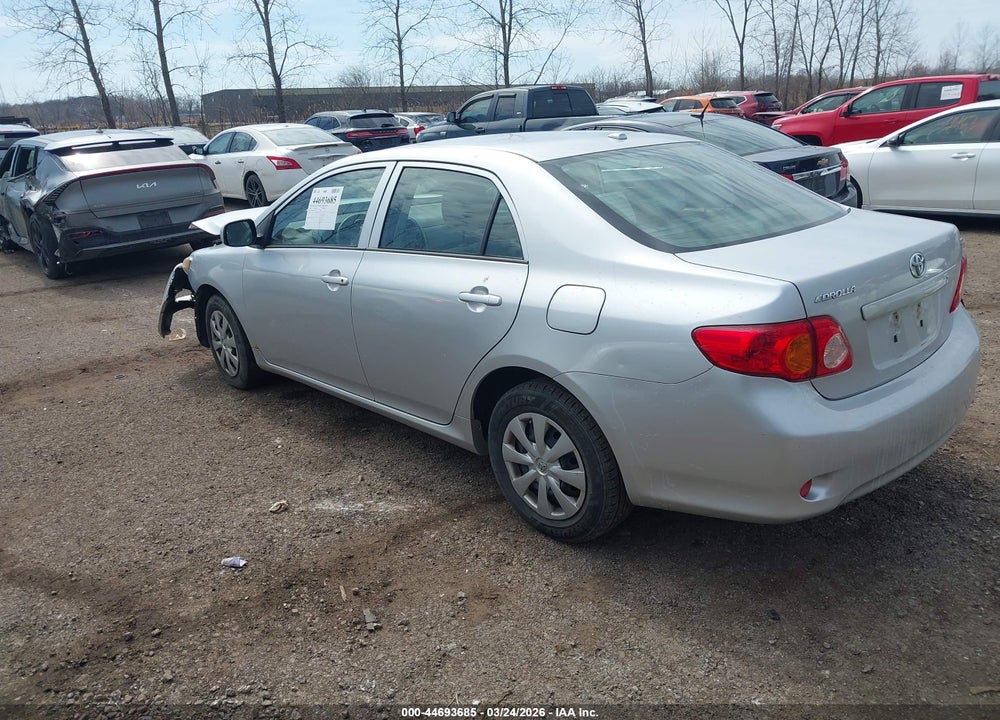 2009 TOYOTA COROLLA LE VIN: JTDBL40E09J049788