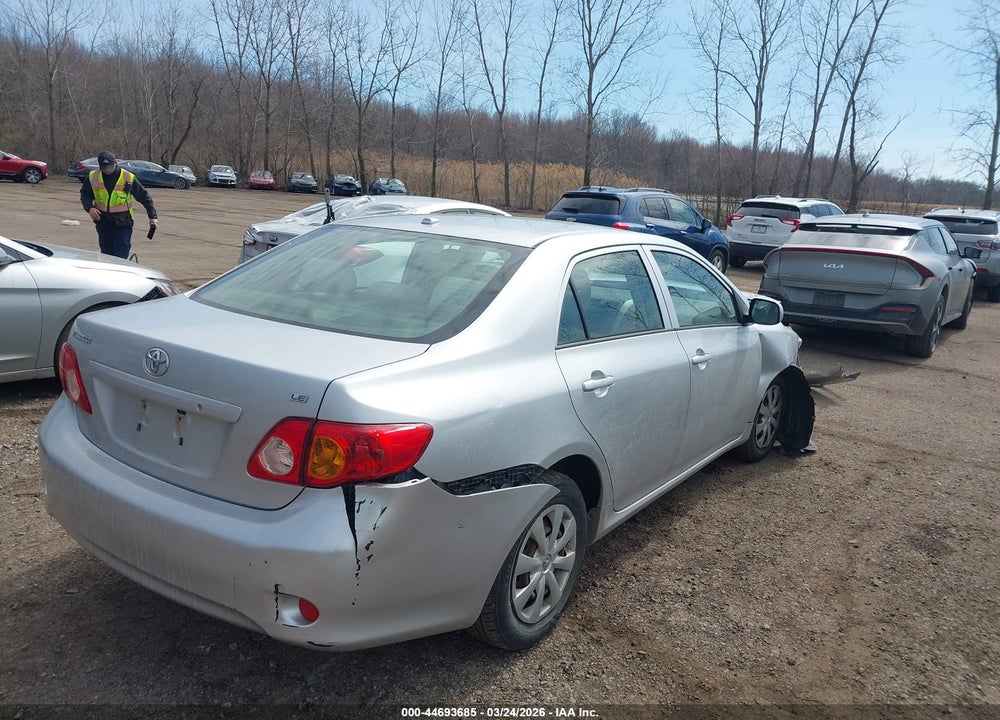 2009 TOYOTA COROLLA LE VIN: JTDBL40E09J049788