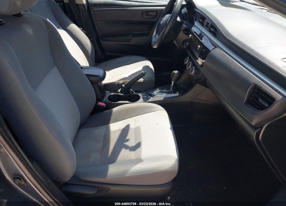 2014 TOYOTA COROLLA L VIN: 2T1BURHE2EC161058