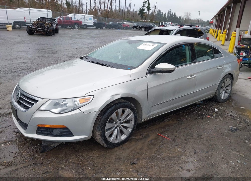 2010 VOLKSWAGEN CC SPORT VIN: WVWMP7AN8AE540507