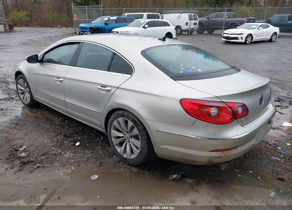 2010 VOLKSWAGEN CC SPORT VIN: WVWMP7AN8AE540507