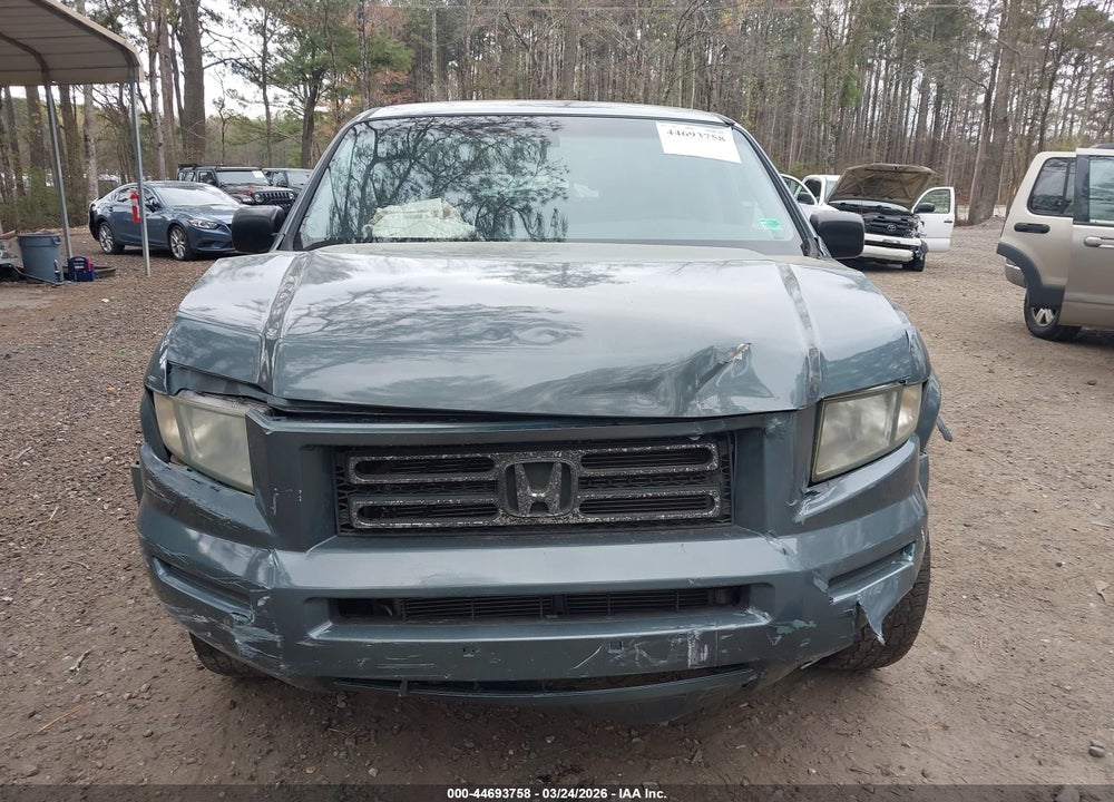 2006 HONDA RIDGELINE RTL VIN: 2HJYK16536H559984